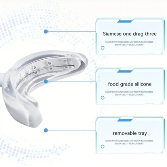 LED teeth whitening cold wave lighted tray, unisex - Picture 6 of 9